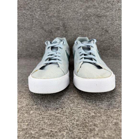 ✅Nike Court Royale AC Canvas Sneakers Women’s 11 Ocean Cube/Mineral Teal- White - Picture 5 of 10